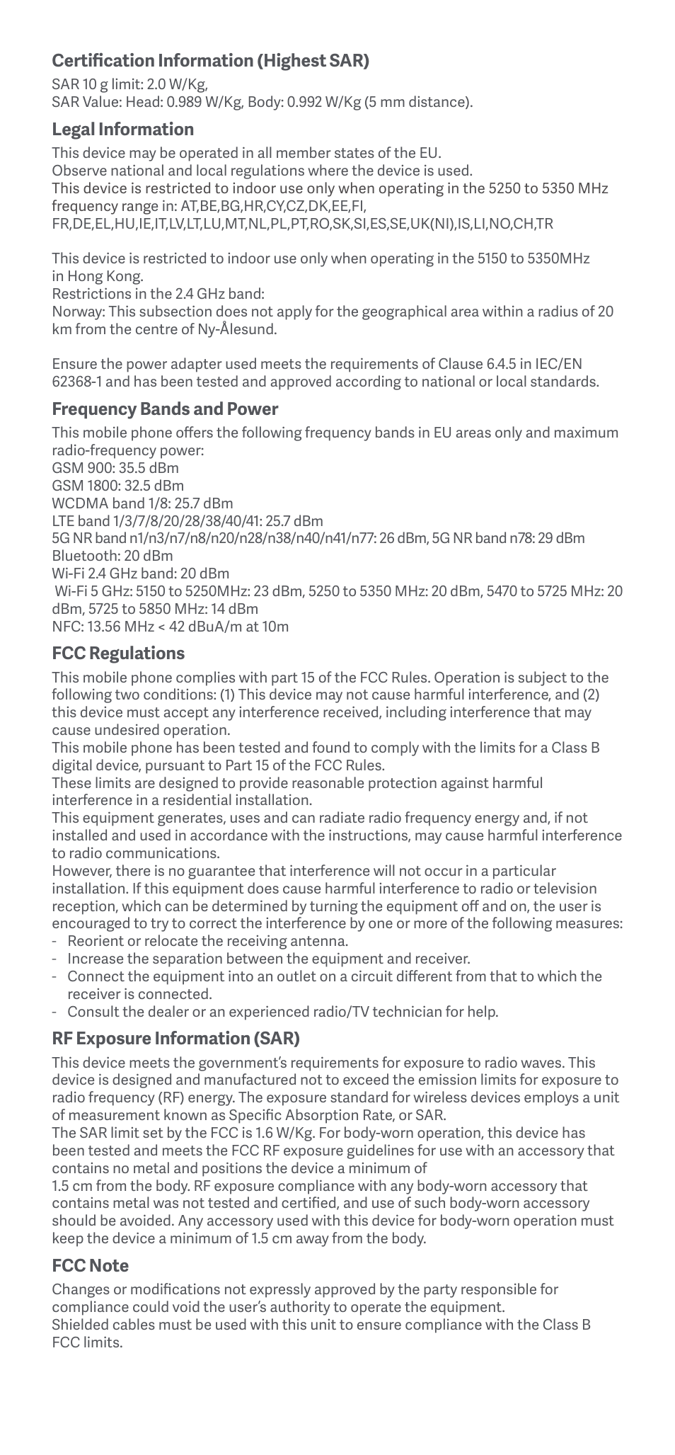 Xiaomi 12T User Manual | Page 4 / 16