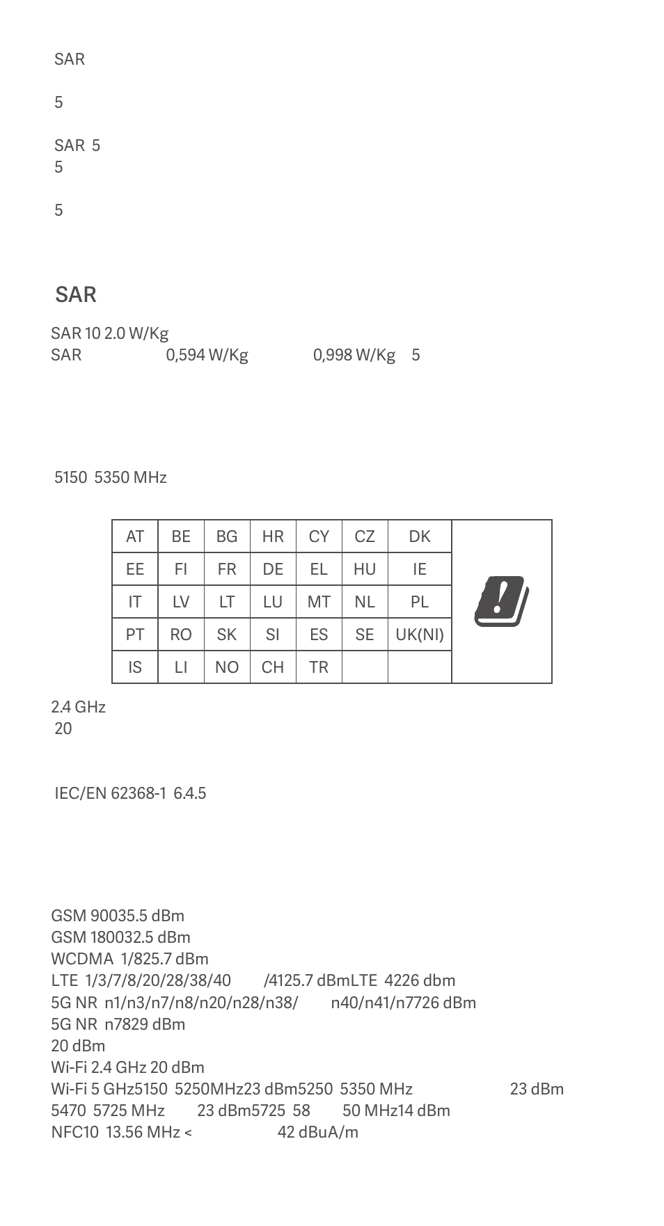 Xiaomi 12X User Manual | Page 15 / 24