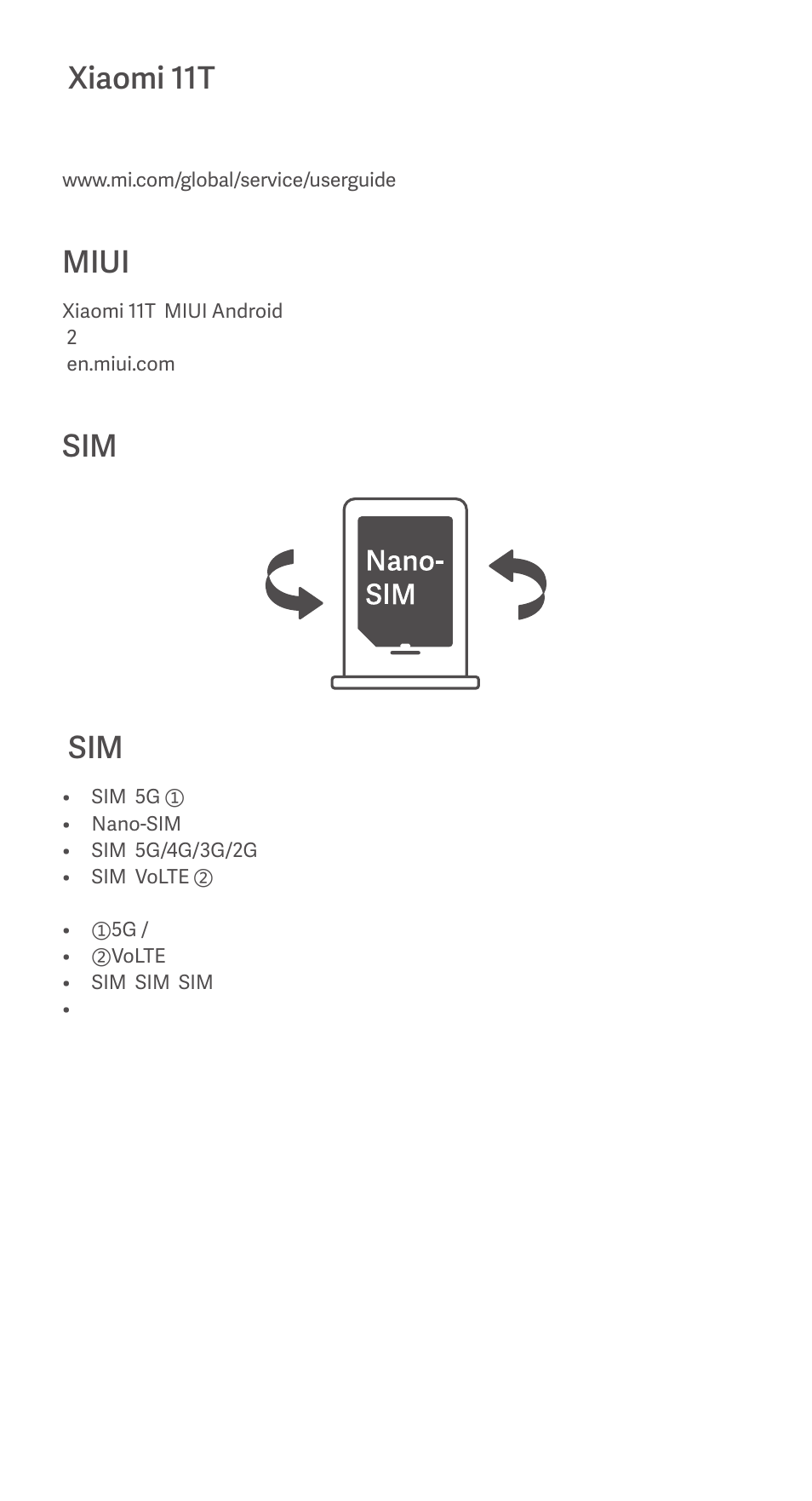 Xiaomi 11t, Miui | Xiaomi 11T User Manual | Page 13 / 26