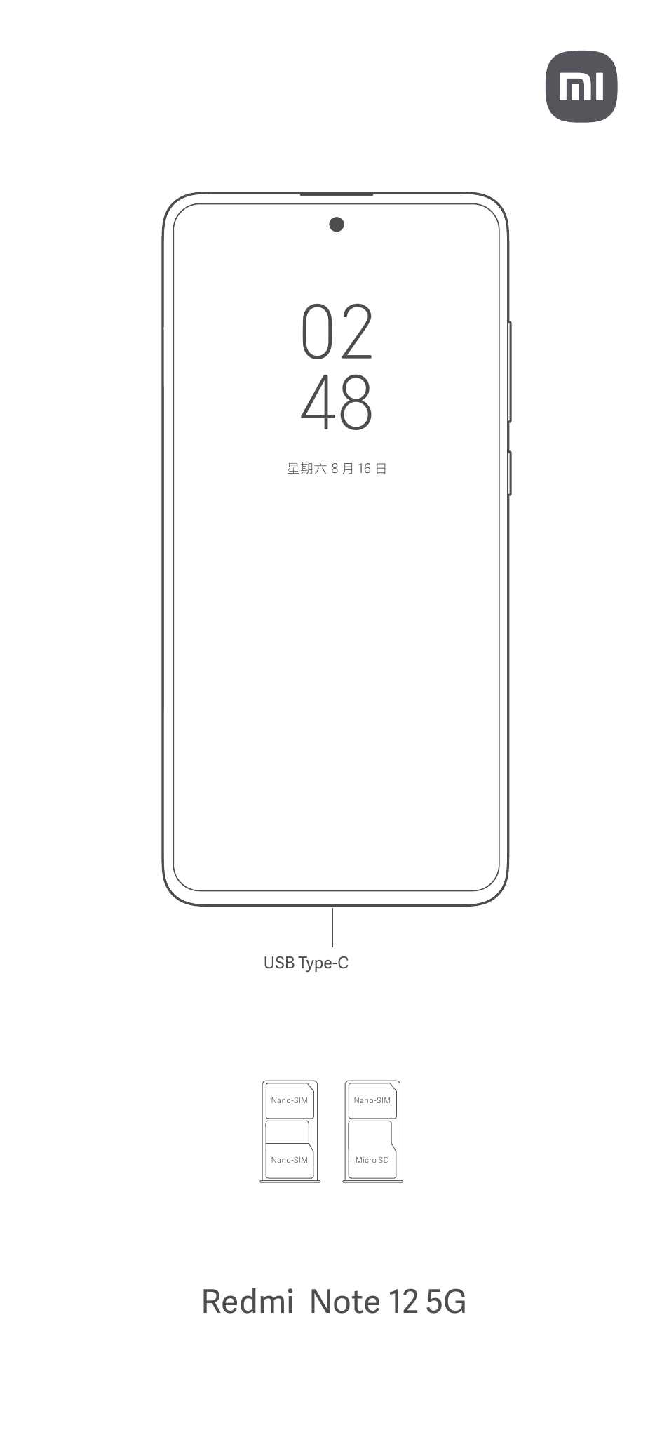 Xiaomi Redmi Note 12 5G User Manual | Page 7 / 16