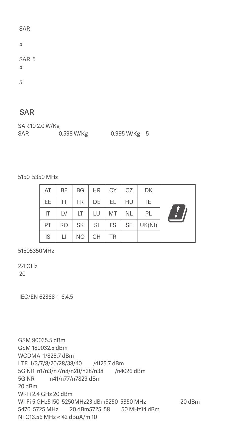 Xiaomi Redmi 10 5G User Manual | Page 16 / 26