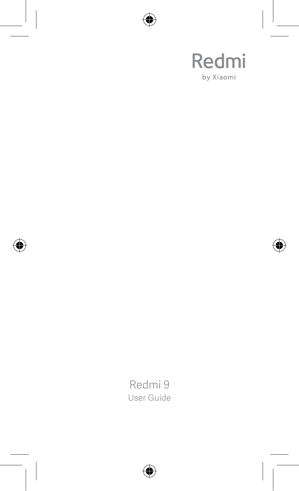 Xiaomi Redmi 9и User Manual | 16 pages