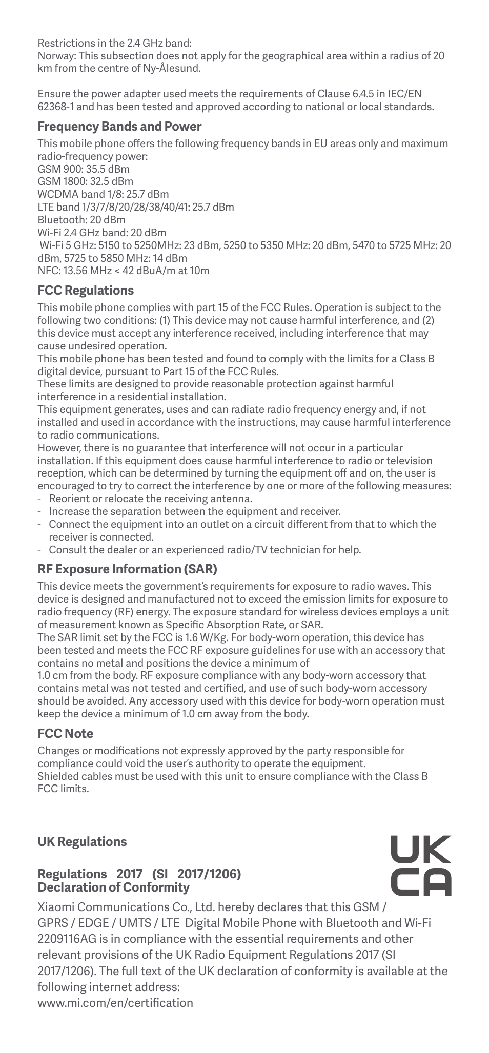 Xiaomi Redmi Note 12 Pro User Manual | Page 4 / 16