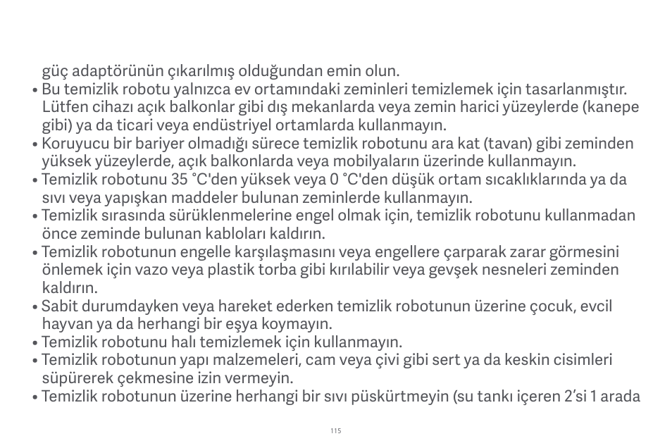 Xiaomi Robot Vacuum E10 User Manual | Page 116 / 438