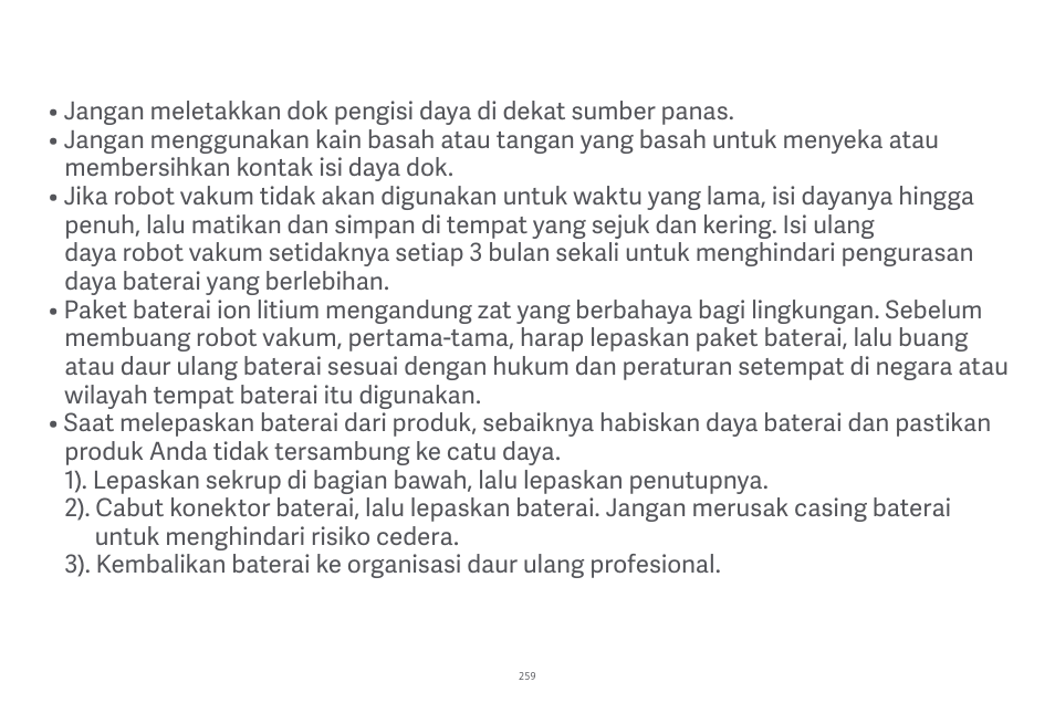 Xiaomi Robot Vacuum E10 User Manual | Page 260 / 438