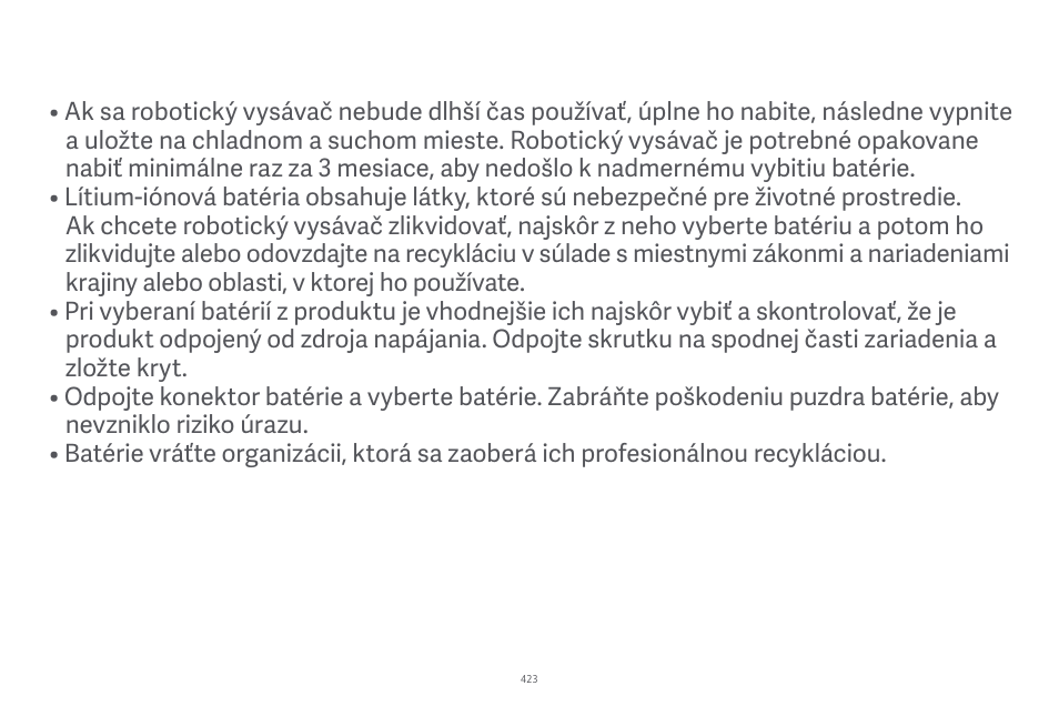 Xiaomi Robot Vacuum E10 User Manual | Page 424 / 438