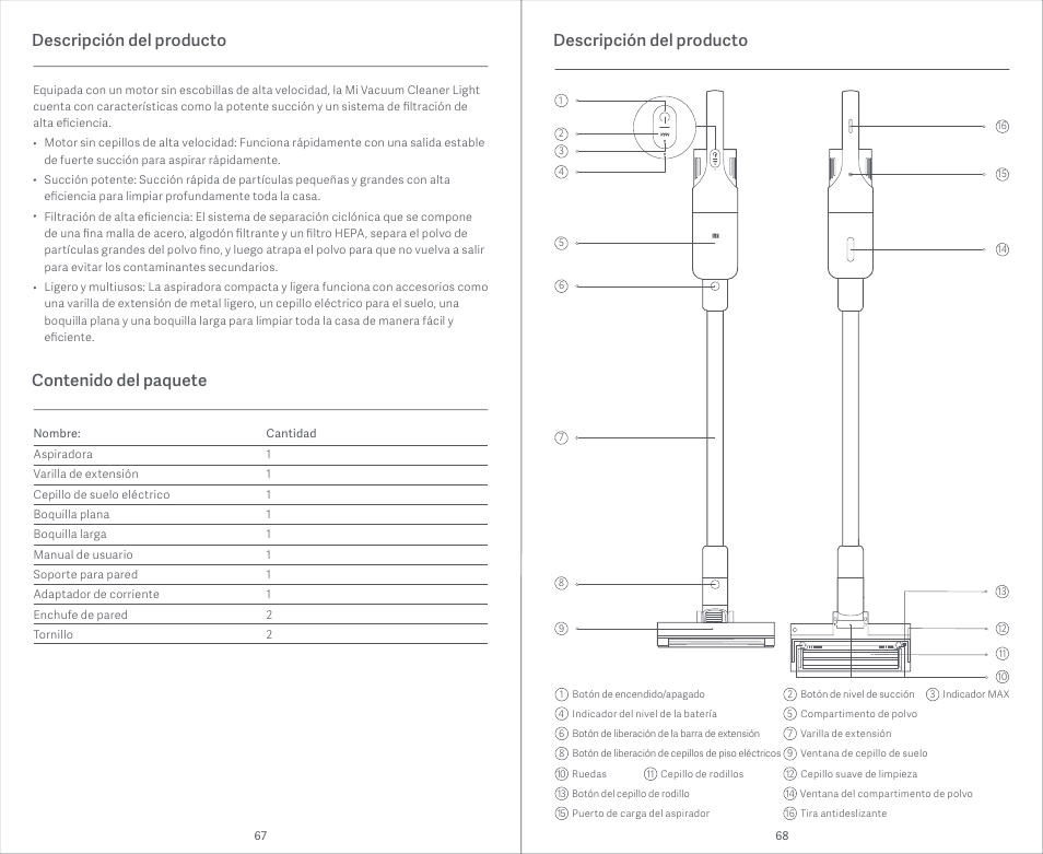 Xiaomi Mi Vacuum Cleaner Light User Manual | Page 35 / 74