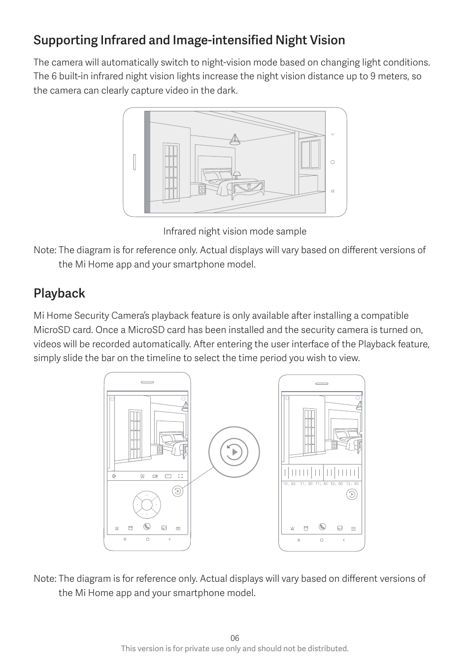 Playback | Xiaomi Mi Home Security Camera360° User Manual | Page 7 / 10