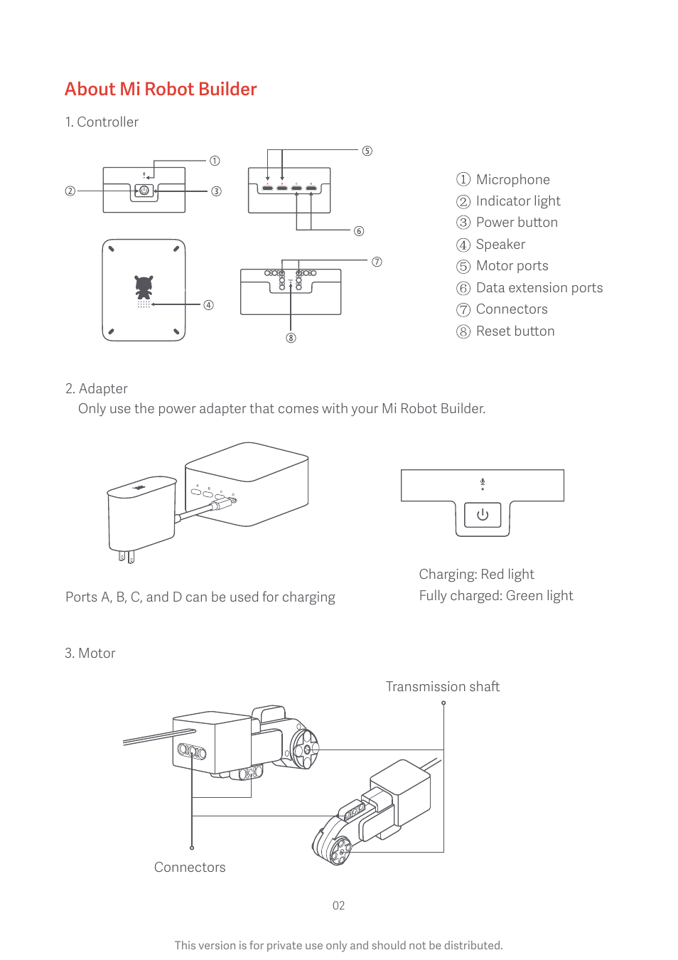 About mi robot builder | Xiaomi Mi Robot Builder User Manual | Page 3 / 8