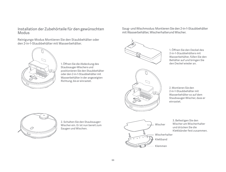 Xiaomi Mi Robot Vacuum-Mop P User Manual | Page 68 / 225