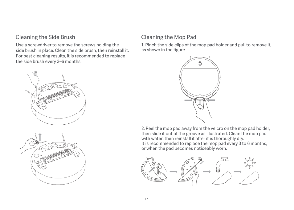 Xiaomi Mi Robot Vacuum-Mop Essential User Manual | Page 19 / 327