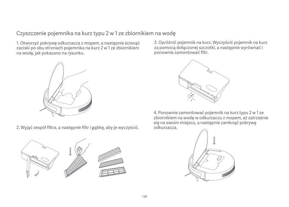 Xiaomi Mi Robot Vacuum-Mop Essential User Manual | Page 190 / 327