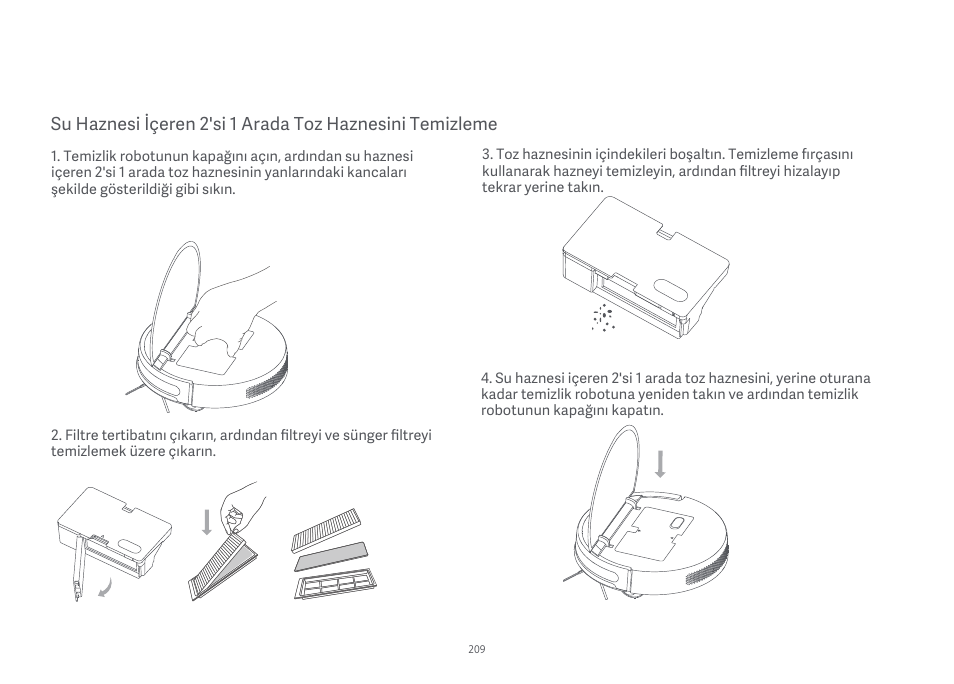 Xiaomi Mi Robot Vacuum-Mop Essential User Manual | Page 211 / 327