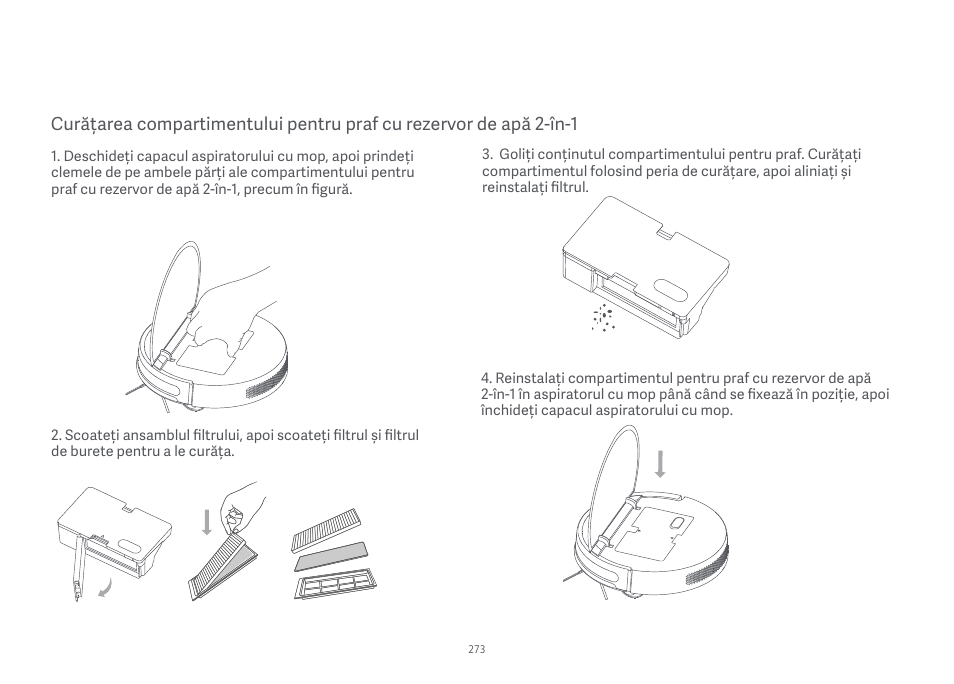 Xiaomi Mi Robot Vacuum-Mop Essential User Manual | Page 276 / 327