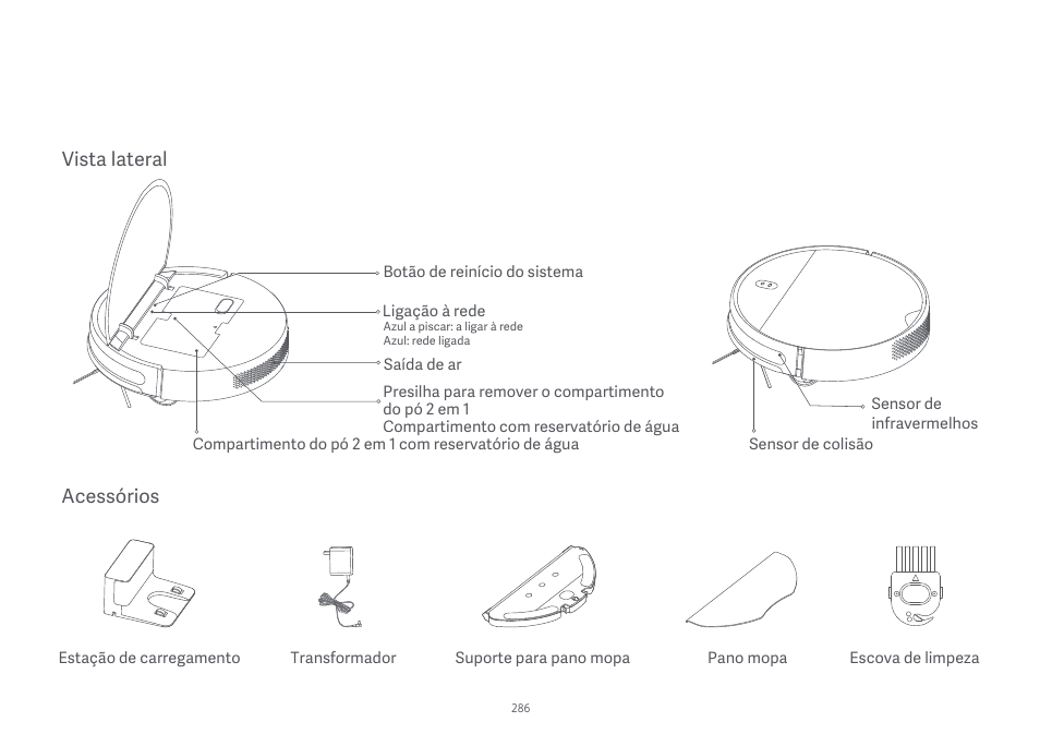 Xiaomi Mi Robot Vacuum-Mop Essential User Manual | Page 289 / 327