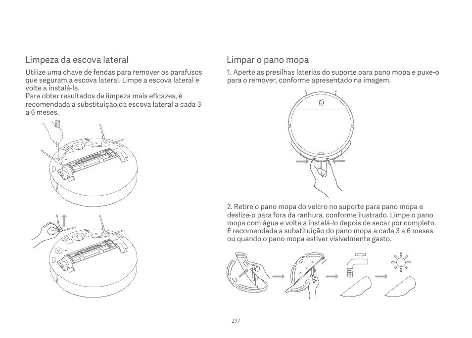 Xiaomi Mi Robot Vacuum-Mop Essential User Manual | Page 300 / 327