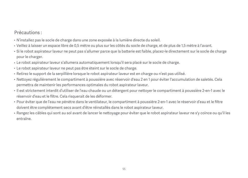 Xiaomi Mi Robot Vacuum-Mop Essential User Manual | Page 57 / 327