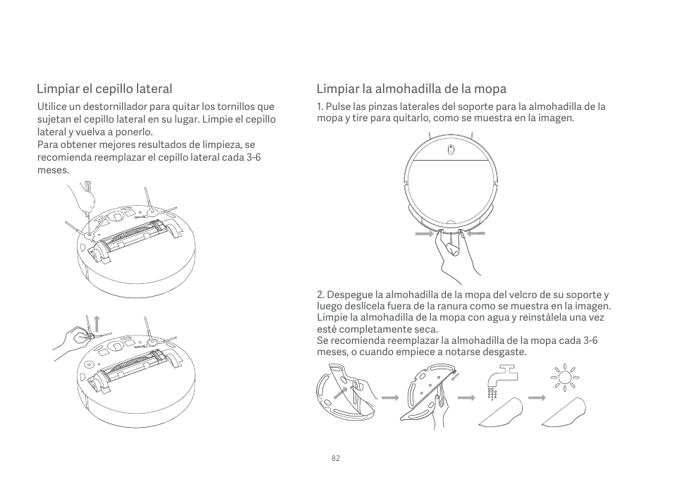 Xiaomi Mi Robot Vacuum-Mop Essential User Manual | Page 84 / 327