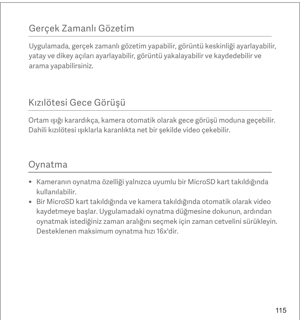 Xiaomi Mi 360° User Manual | Page 116 / 169