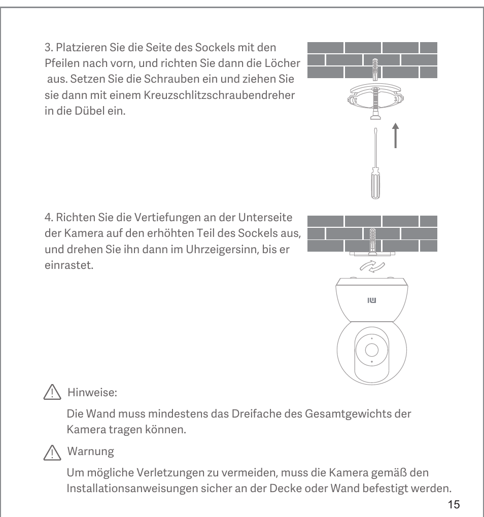 Xiaomi Mi 360° User Manual | Page 16 / 169