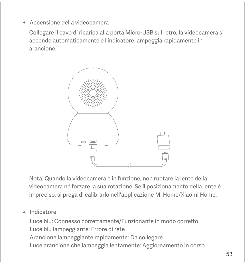 Xiaomi Mi 360° User Manual | Page 54 / 169