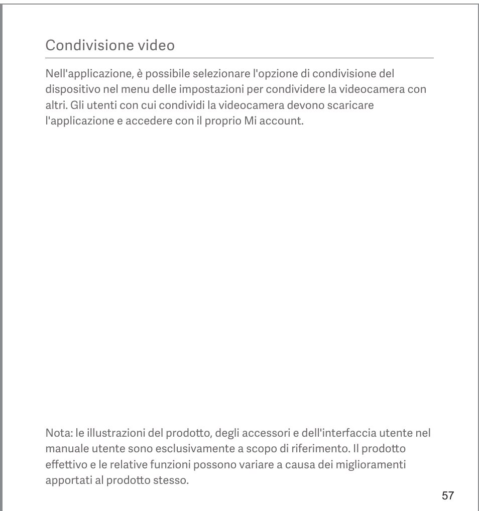 Xiaomi Mi 360° User Manual | Page 58 / 169