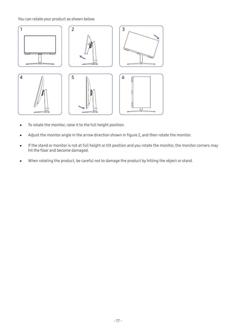 Samsung Odyssey G70B 28" 4K HDR 144 Hz Gaming Monitor User Manual | Page 17 / 49