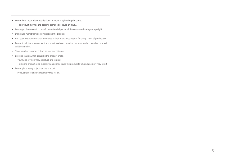 Samsung SR35 S27R356FHN 27" 16:9 FreeSync IPS Monitor User Manual | Page 9 / 44