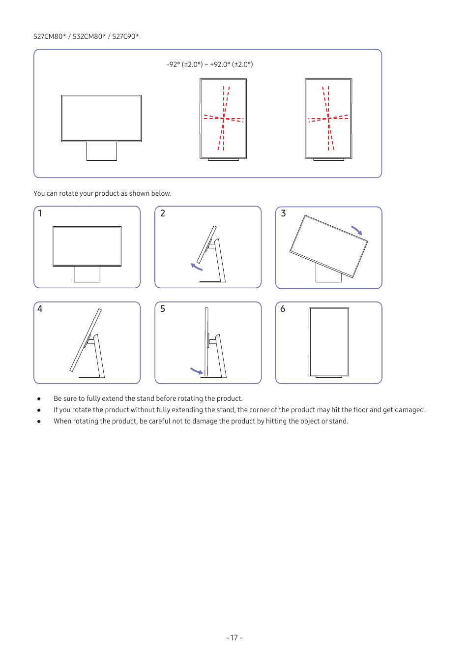 Samsung M50C 32" HDR Smart Monitor (Black) User Manual | Page 17 / 35