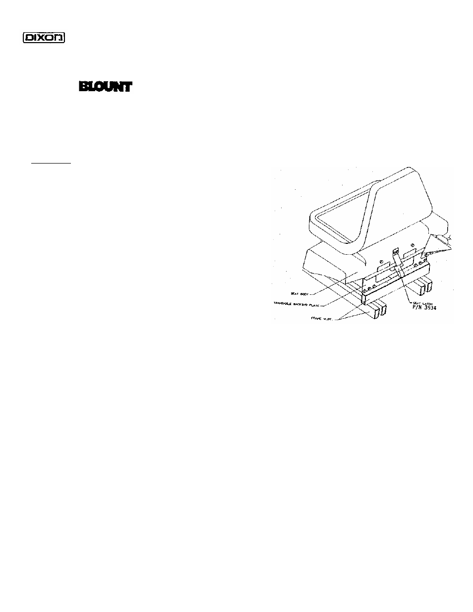 Dixon Marking Tools ZTL 312 User Manual | 7 pages