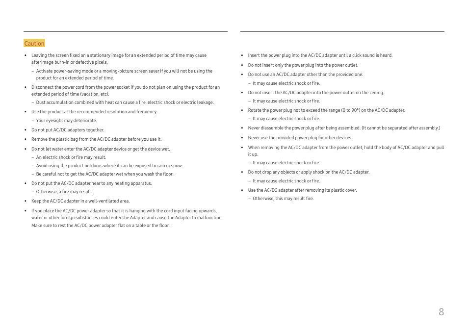 Samsung ViewFinity UR59C 32" 4K Curved Monitor User Manual | Page 8 / 44