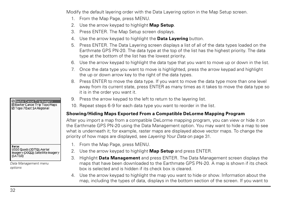 DeLorme PN-20 User Manual | Page 33 / 93