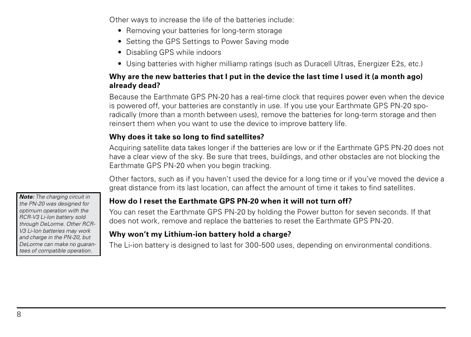 DeLorme PN-20 User Manual | Page 9 / 93