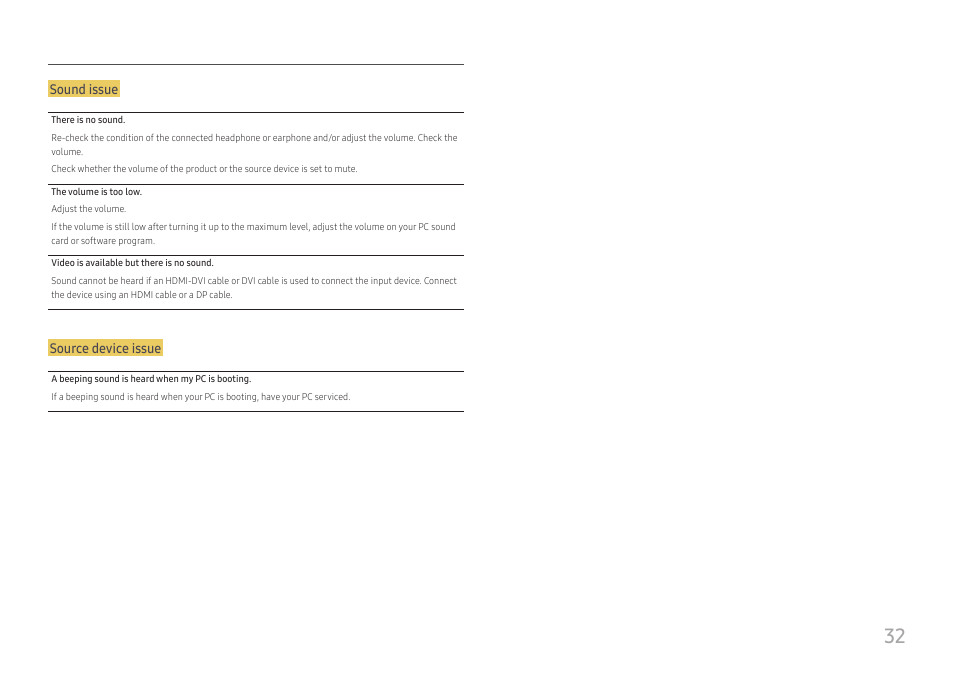 Samsung LS27A400UJNXZA 27" IPS Monitor User Manual | Page 32 / 39