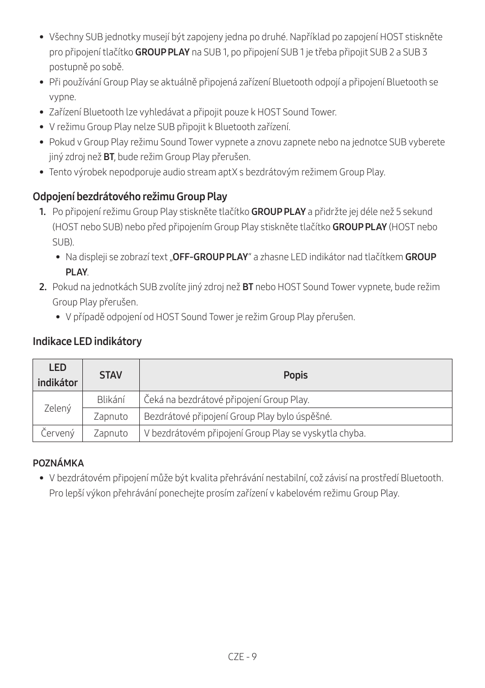 Samsung MX-T50 Giga Party 500W Wireless Speaker User Manual | Page 103 / 512