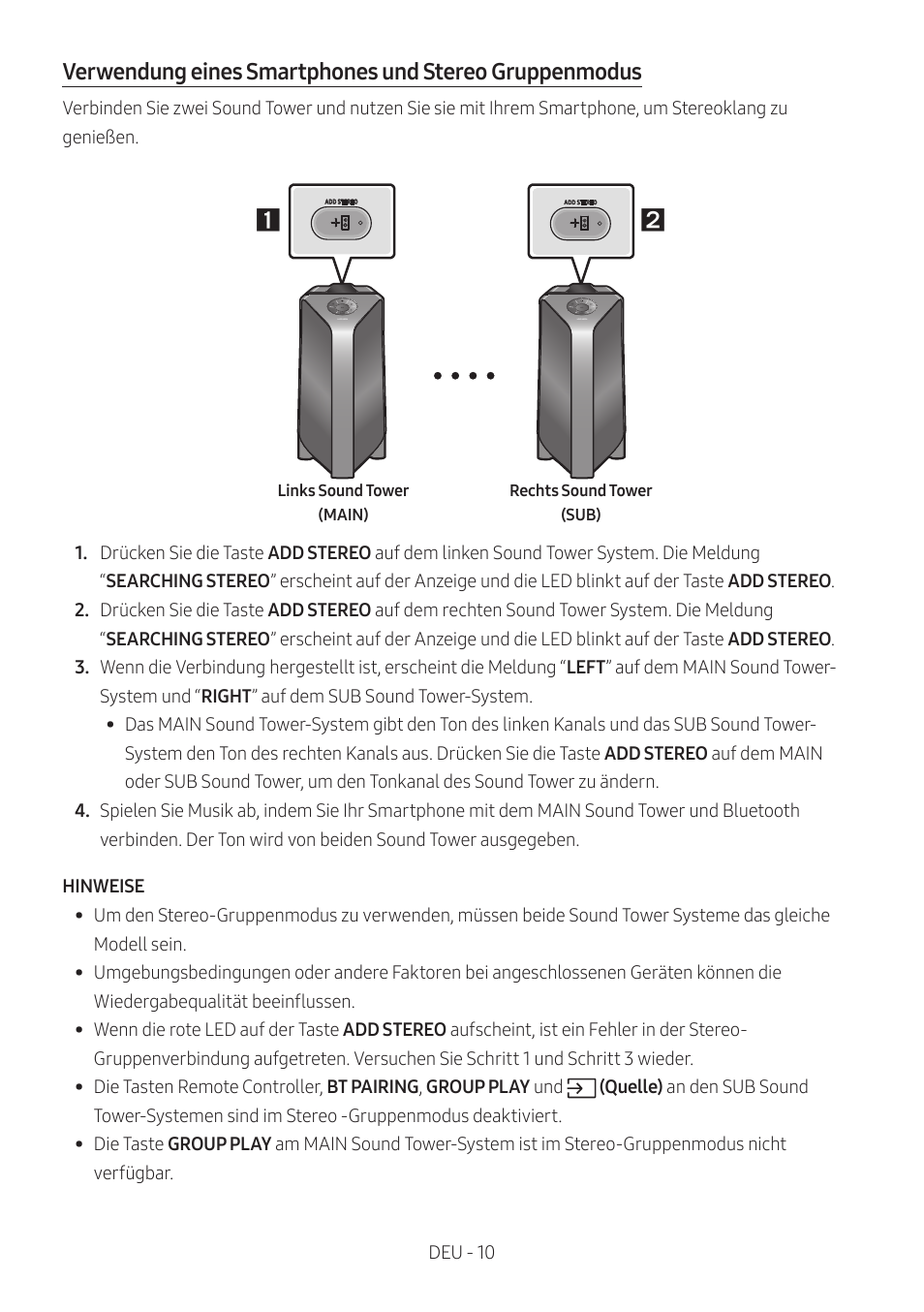 Samsung MX-T50 Giga Party 500W Wireless Speaker User Manual | Page 134 / 512