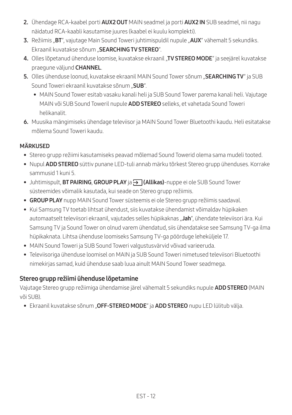 Samsung MX-T50 Giga Party 500W Wireless Speaker User Manual | Page 166 / 512