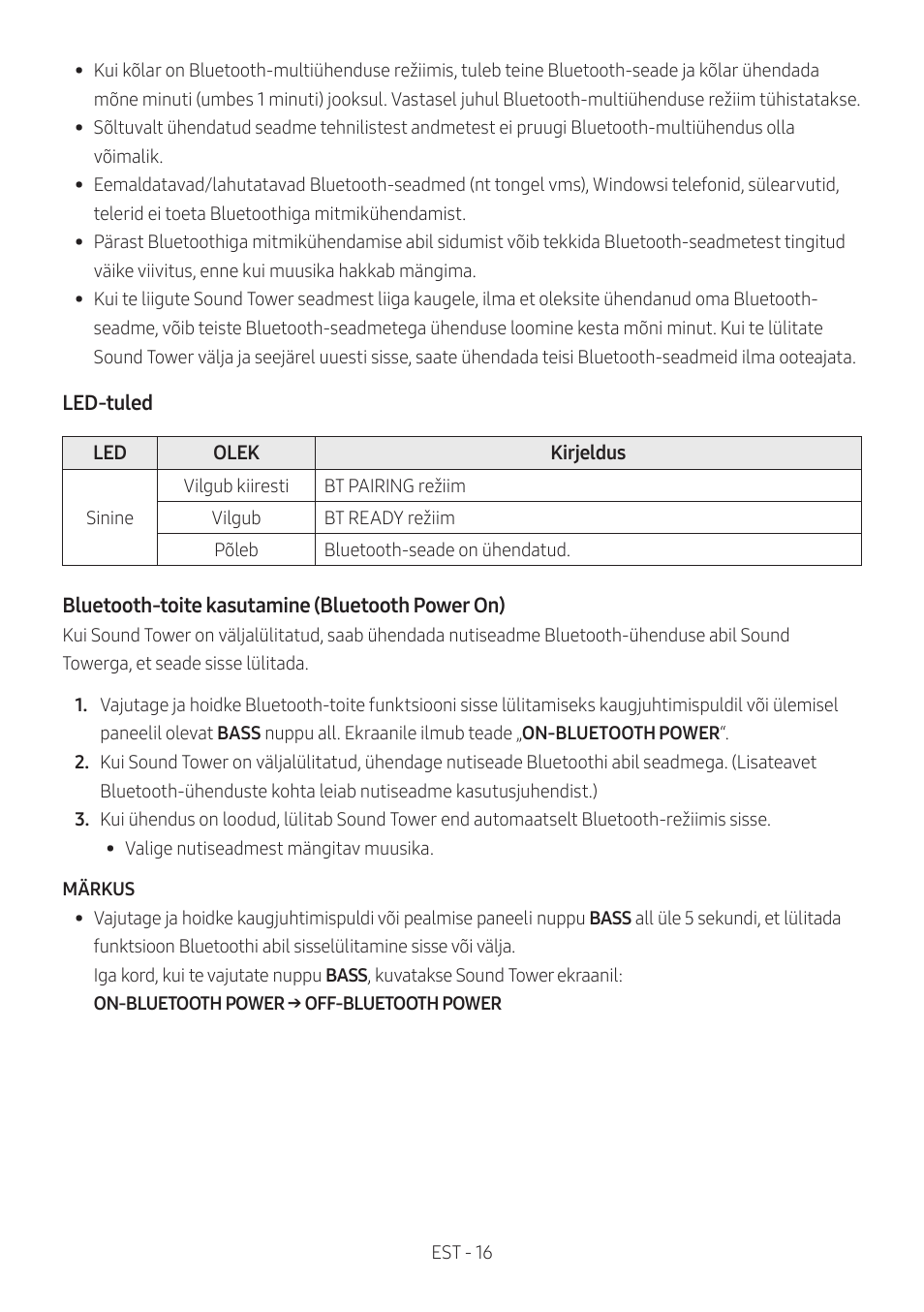 Samsung MX-T50 Giga Party 500W Wireless Speaker User Manual | Page 170 / 512