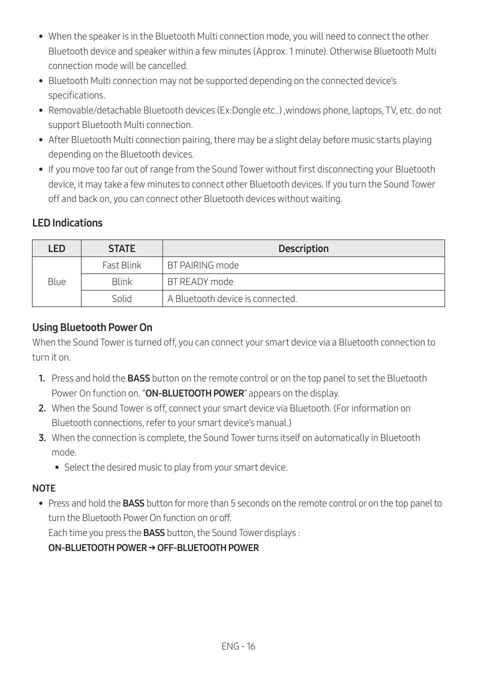 Samsung MX-T50 Giga Party 500W Wireless Speaker User Manual | Page 20 / 512