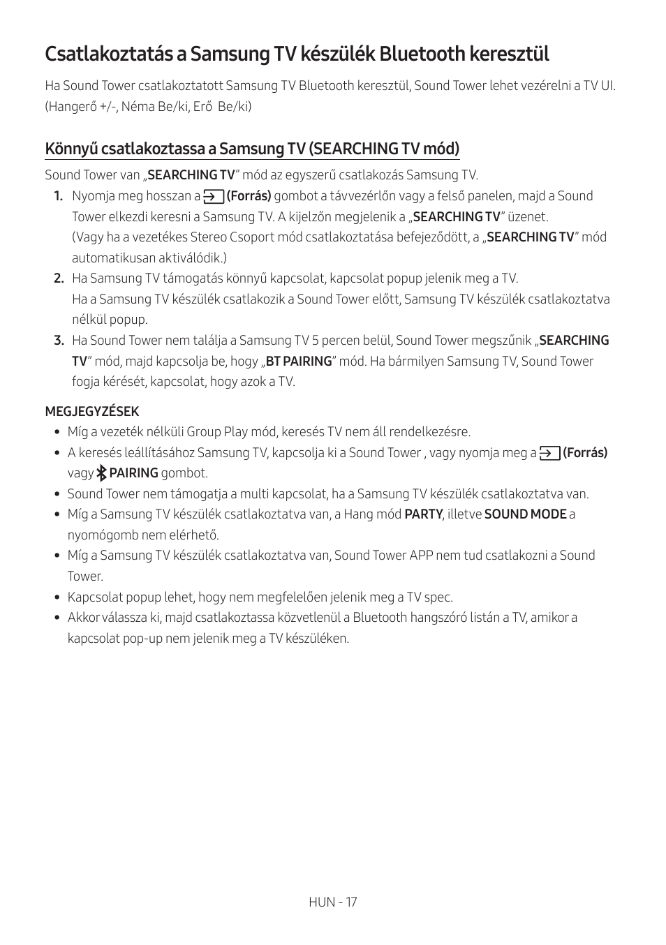 Samsung MX-T50 Giga Party 500W Wireless Speaker User Manual | Page 261 / 512