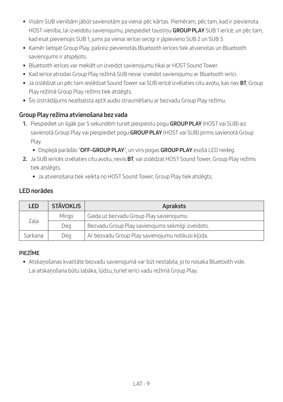 Samsung MX-T50 Giga Party 500W Wireless Speaker User Manual | Page 313 / 512