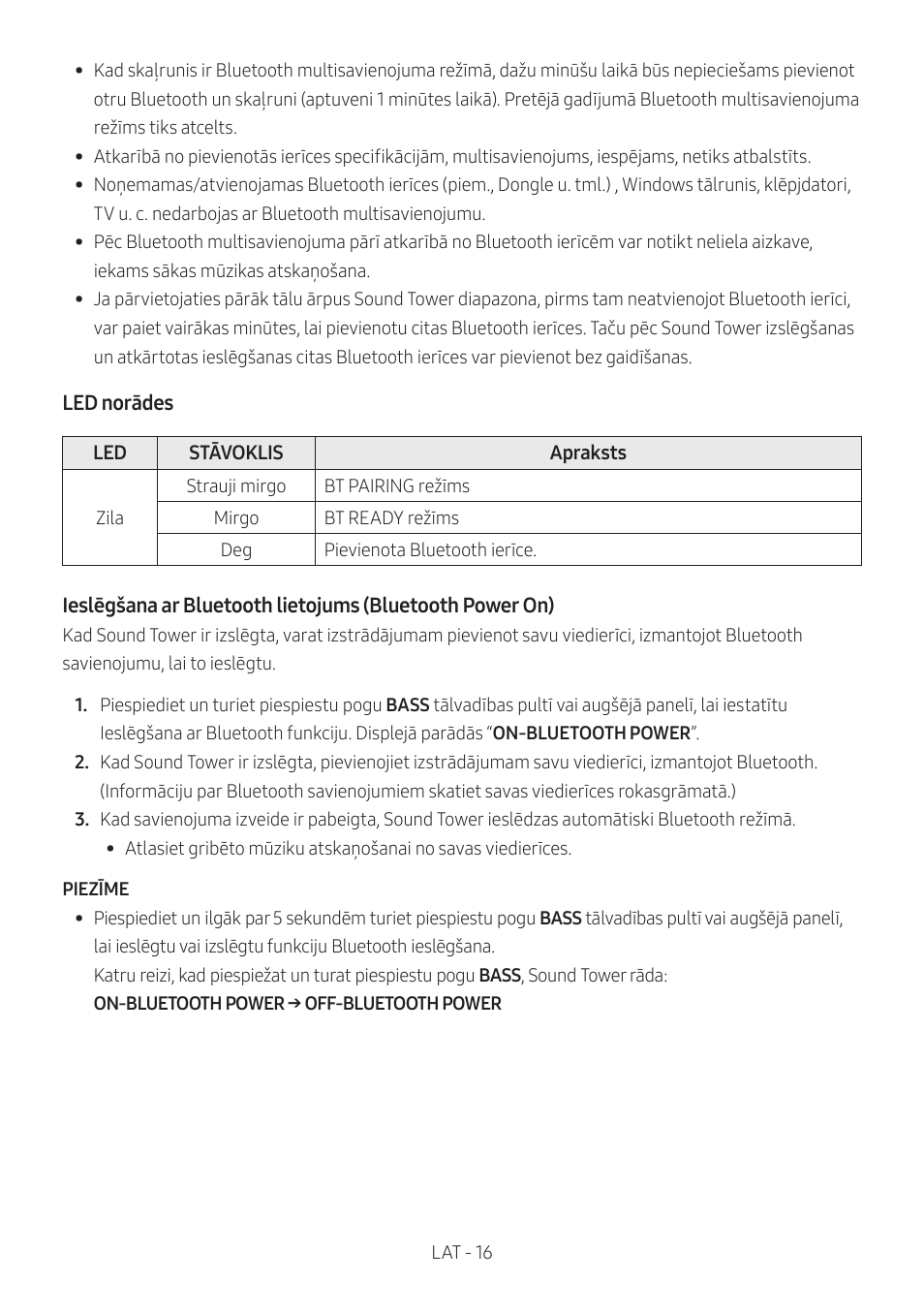 Samsung MX-T50 Giga Party 500W Wireless Speaker User Manual | Page 320 / 512