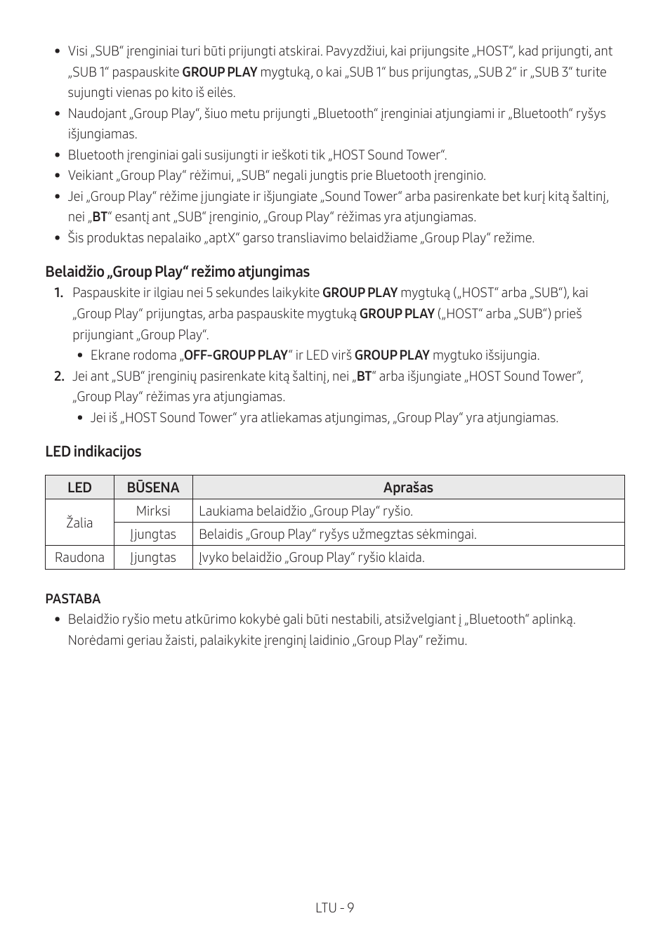 Samsung MX-T50 Giga Party 500W Wireless Speaker User Manual | Page 343 / 512