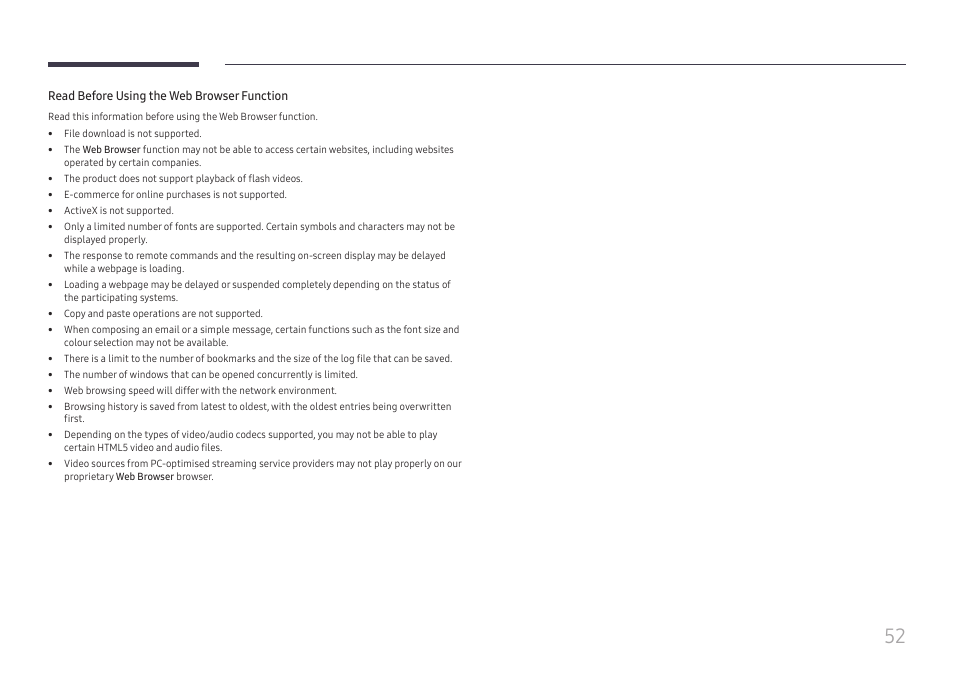 Samsung QHC Series 43" 4K UHD Commercial Monitor User Manual | Page 52 / 108