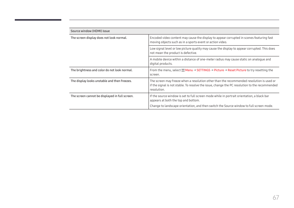 Samsung WM55B Flip Pro 55" 4K Interactive Touchscreen LED Display User Manual | Page 67 / 76