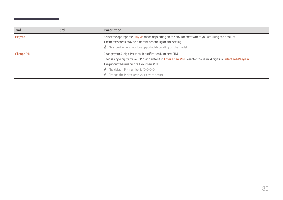 Samsung QET 85" Class 4K UHD Commercial LED Display User Manual | Page 85 / 105