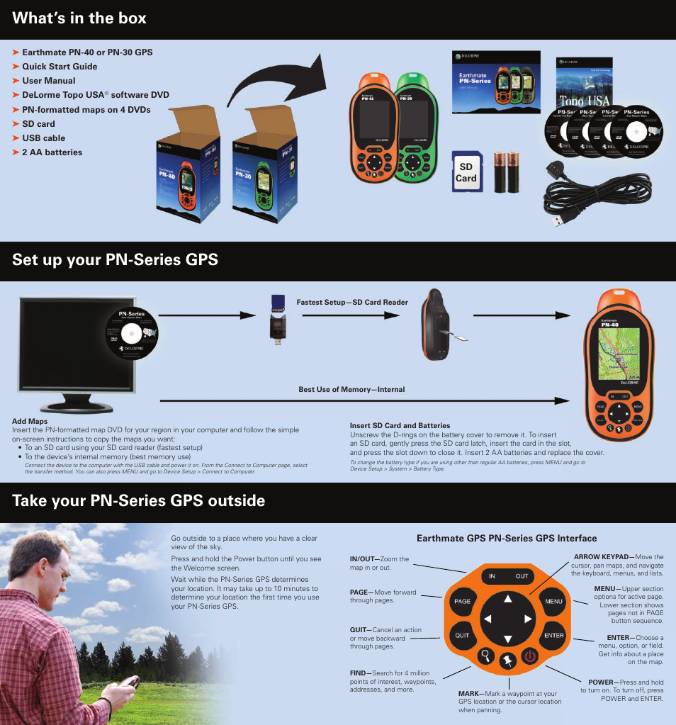 DeLorme Earthmate PN-Series User Manual | Page 2 / 2