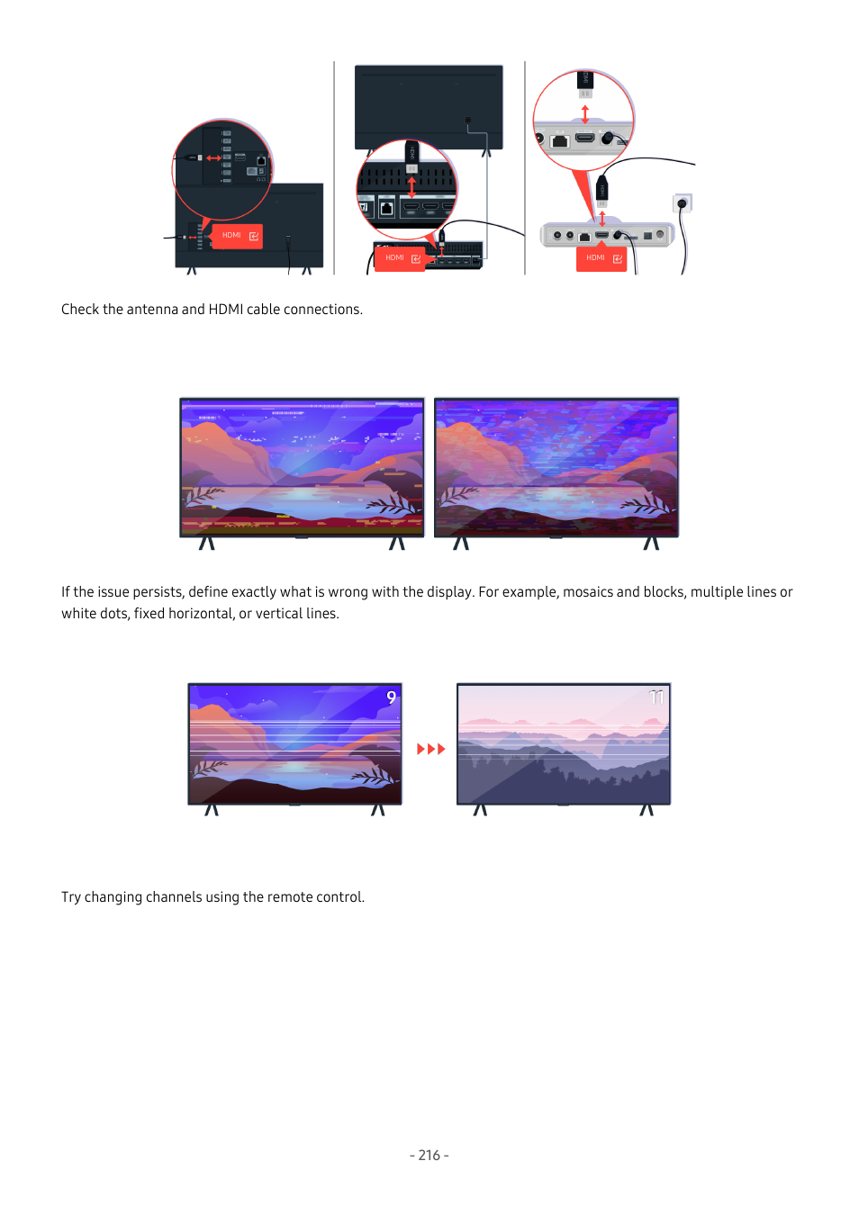 Samsung S95C 77" 4K HDR Quantum Dot OLED TV User Manual | Page 216 / 272