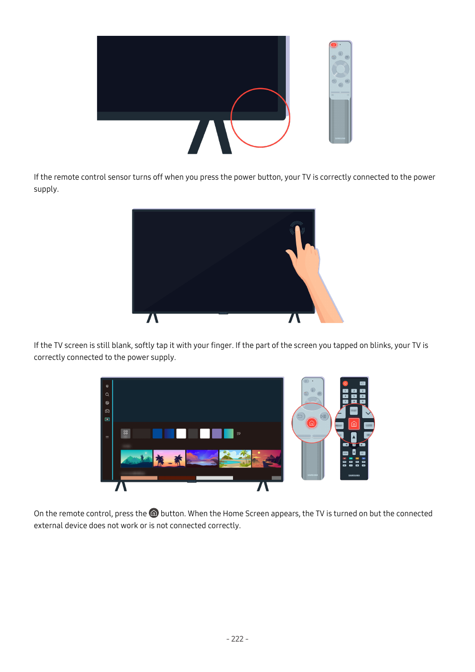 Samsung S95C 77" 4K HDR Quantum Dot OLED TV User Manual | Page 222 / 272