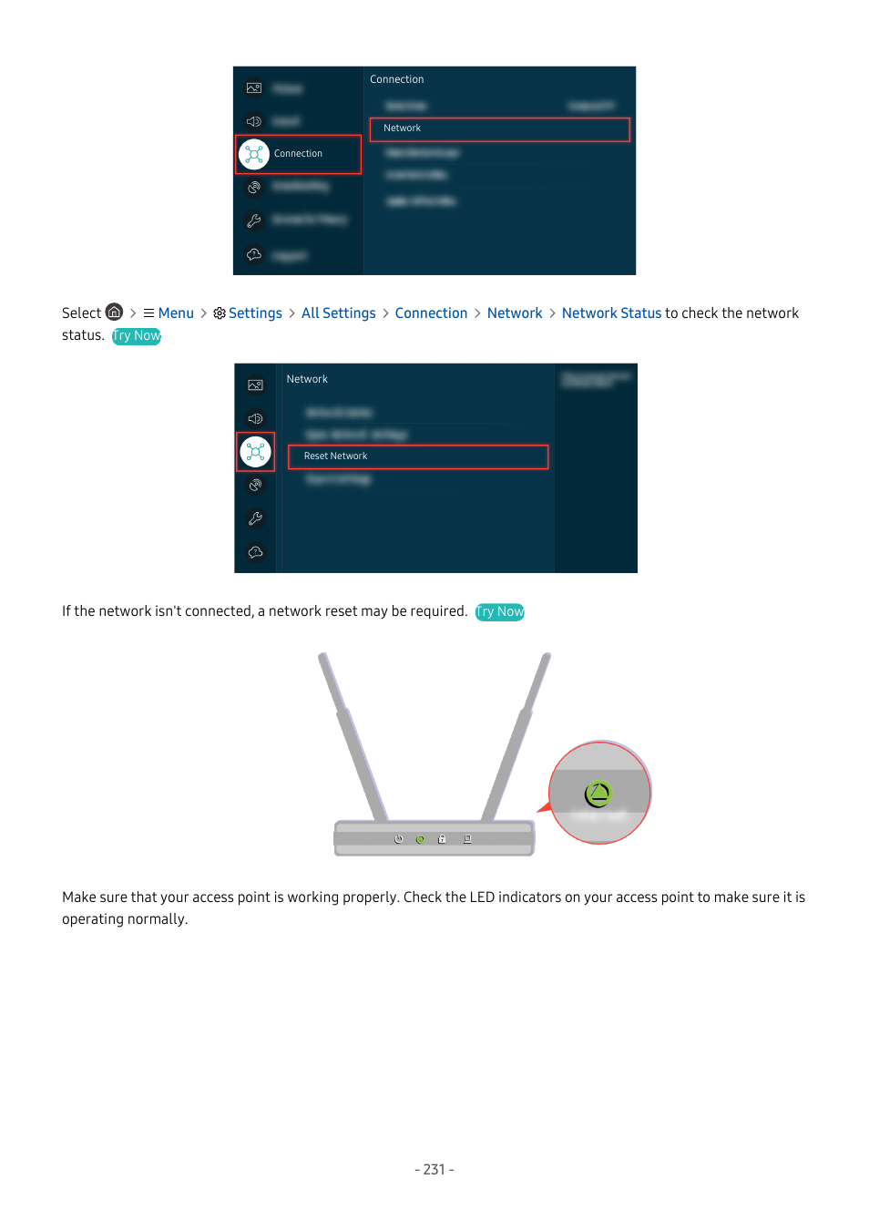 Samsung S95C 77" 4K HDR Quantum Dot OLED TV User Manual | Page 231 / 272